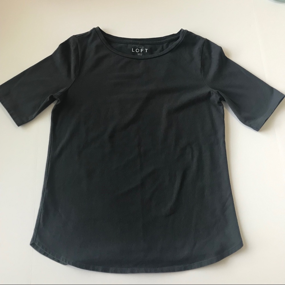 Gray tee from loft size M